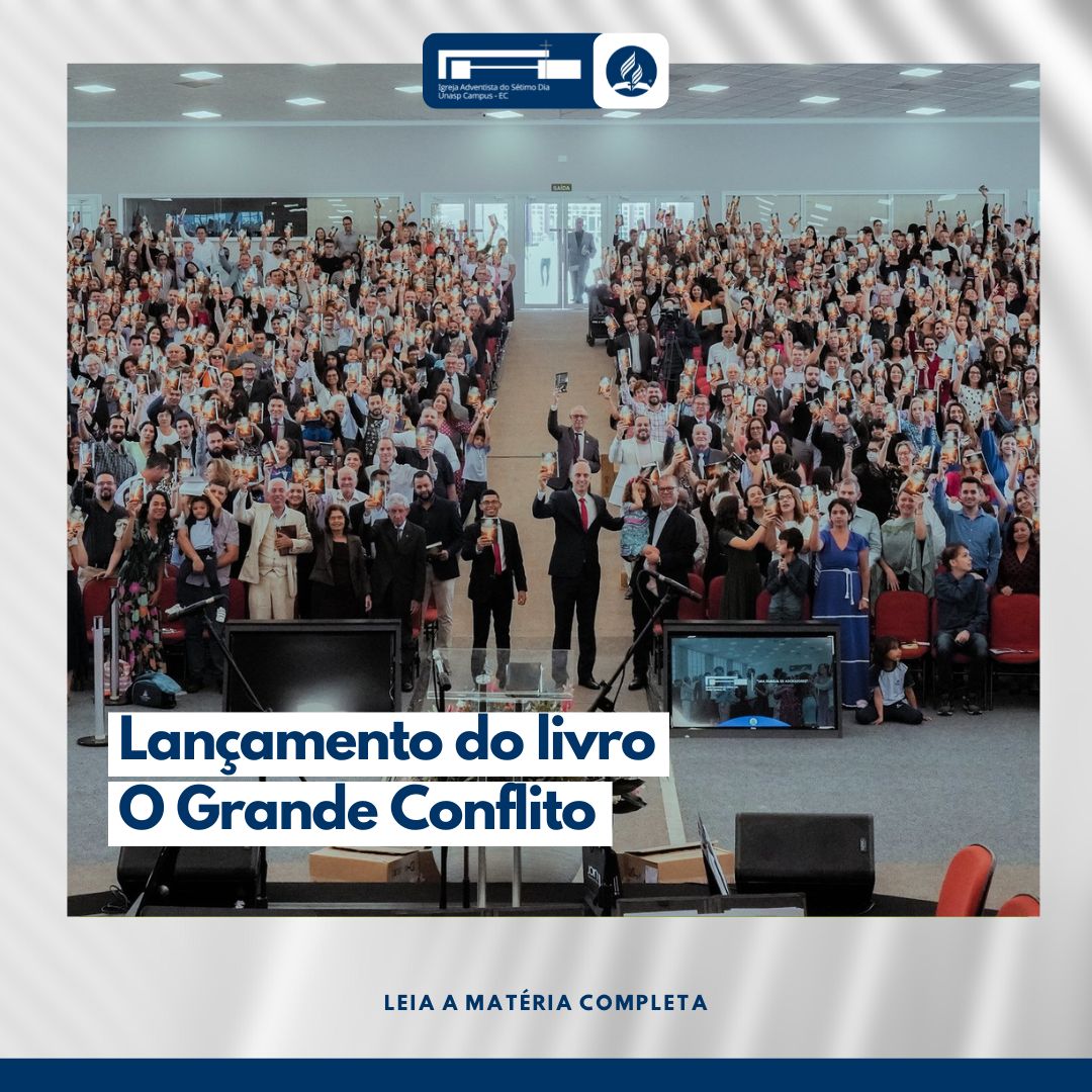 Lançamento do livro O Grande Conflito