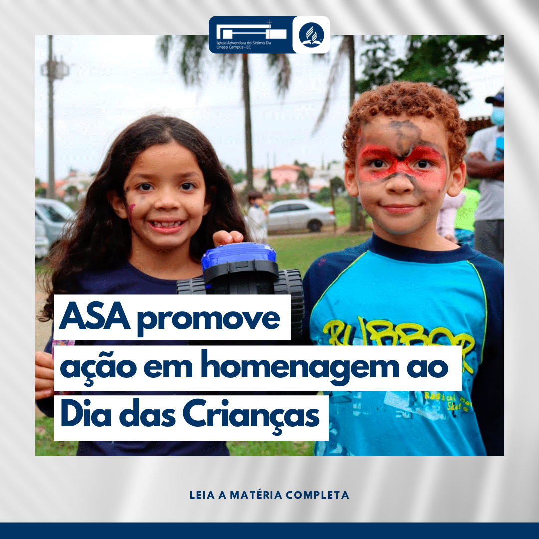 ASA promove ação em homenagem ao Dia das Crianças